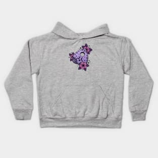 P-L-A-N-C-H-E-T-T-E (purple) Kids Hoodie